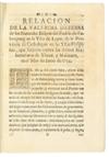 PHILIPPINE IMPRINT.  Relacion de la Valerosa Defensa de los Naturales Bisayas del Pueblo de Palompong.  1754